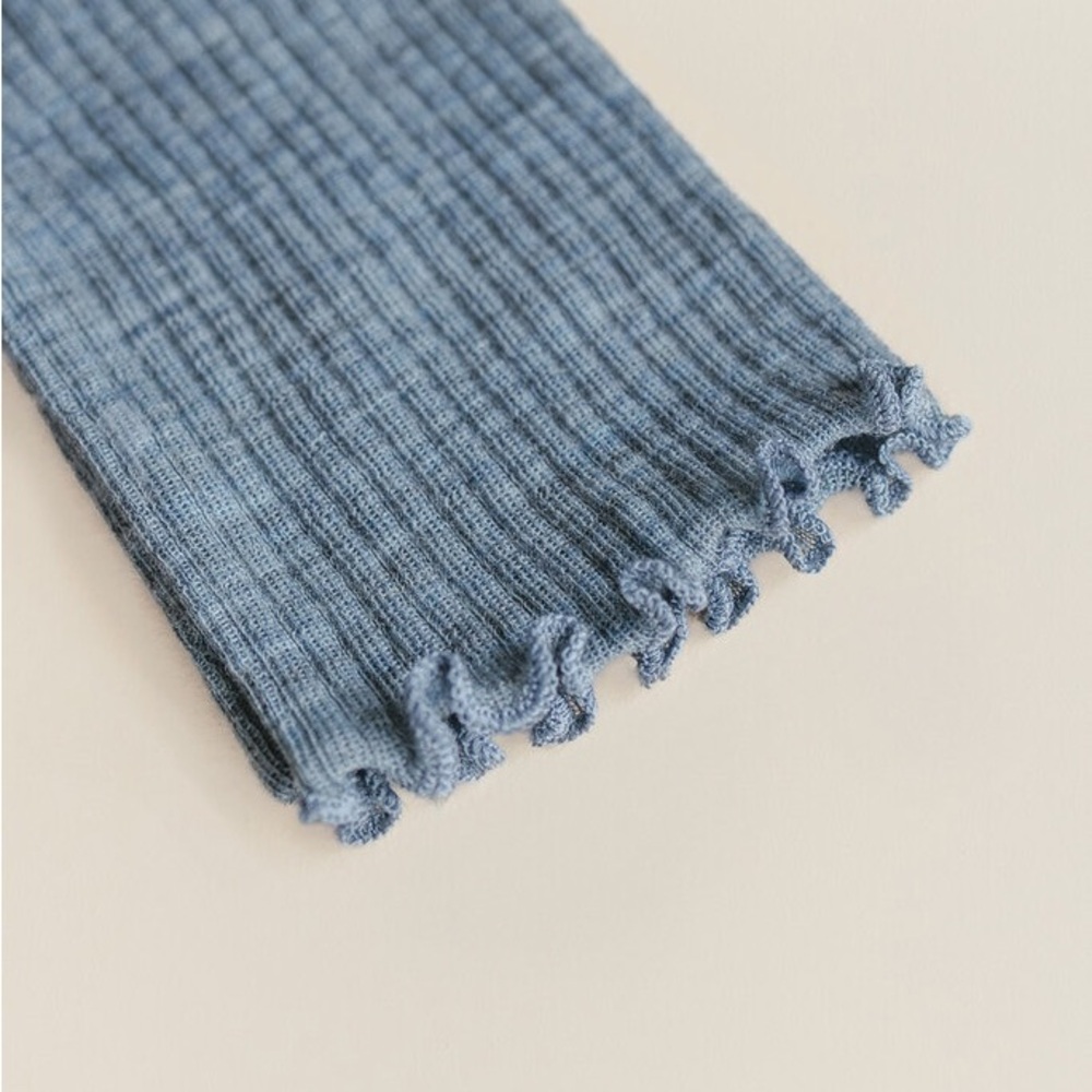 Unaduna -Kate long sleeve turtleneck rib - color nila - Picture 8 of 9